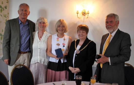 Dignitaries after the unveiling